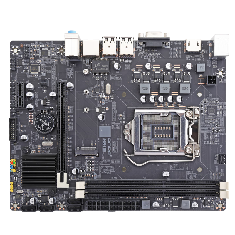 ONDA H81M (Intel H81/LGA1150), Dual DDR3 Memory, Upgraded Choice, Motherboard