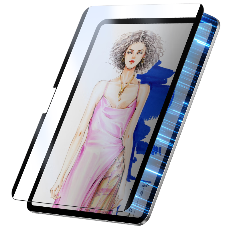 ESR Magnetic Paper Film for IPad Pro 2025/24, New 13-Inch M5/4 Detachable Writing Screen Protector, Anti-Fingerprint Drop-Resistant Protective Film with Paper Texture for Apple Tablet