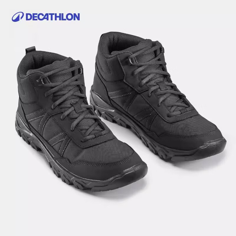 DECATHLON Outdoor Hiking Shoes for Men, Non-Slip Grip Breathable Trekking Shoes for Men's Outdoor Activities 4548267