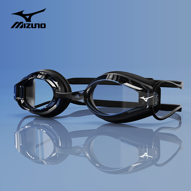 Очки для плавания MIZUNO C040, водонепроницаемые, противотуманные, профессиональные, с высокой четкостью, удобные, для взрослых, унисекс, белые
