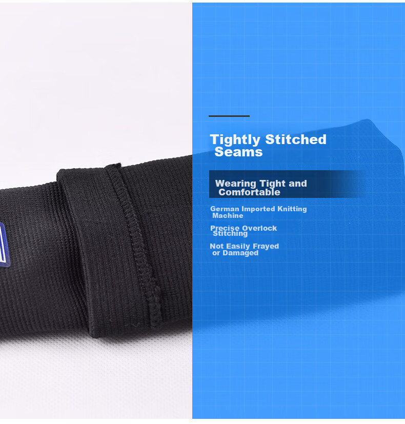 LP 667R1 Knee Pads, Sports Elastic Cycling Basketball Protective Gear, Extended Full-Leg Leg Guards, Size L 9
