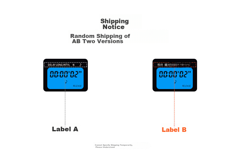 SidanDe 7600C2 Canon Wireless Remote Control Timer for EOS 5D4 5D3 5D2 5D 7D2 7D 6D 6D2 50D 1