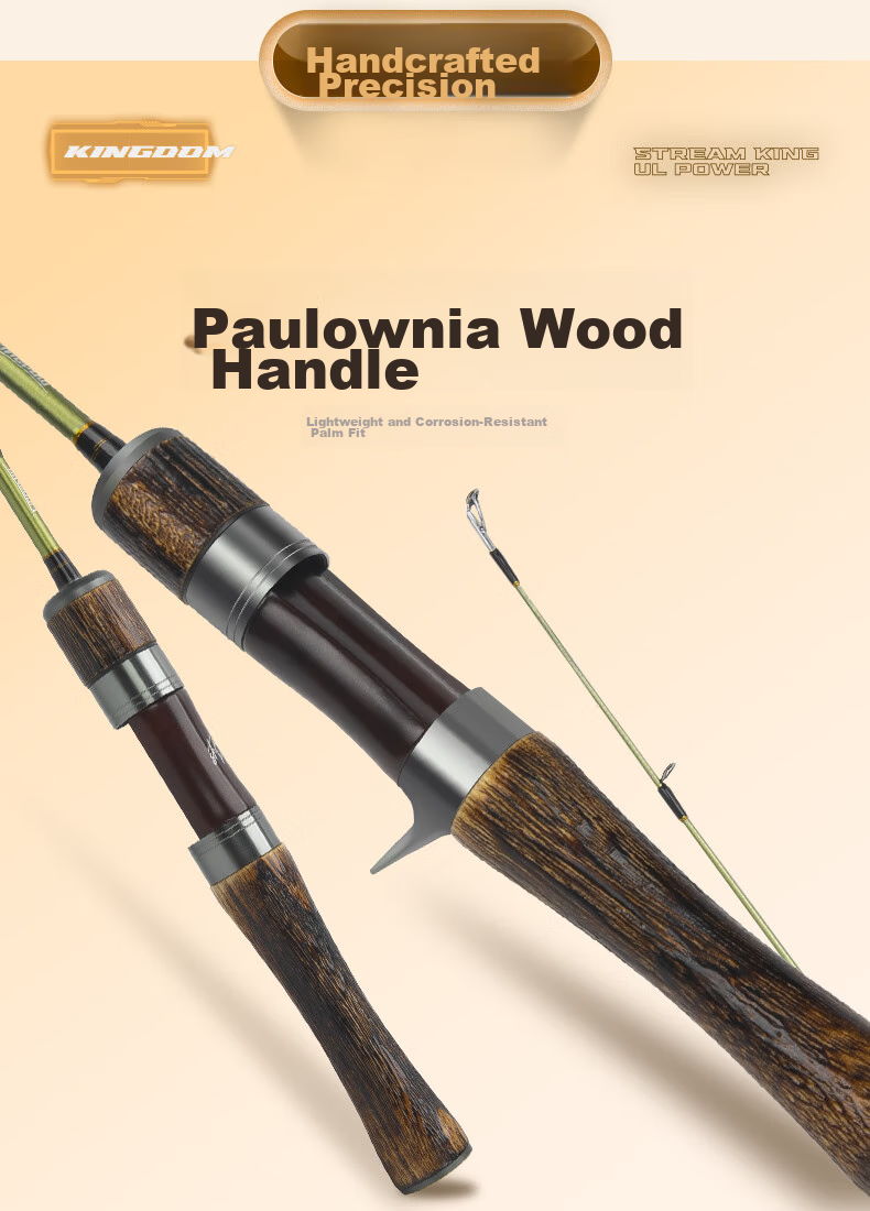 Guowangluya Lure Rod, Guwangliuzunmaokou Rod, UL Micro Fishing Rod, Ultra-Soft Stream Rod, Ultra-Light Baitiao Rod, 1.45 Meters UL Straight Handle 6