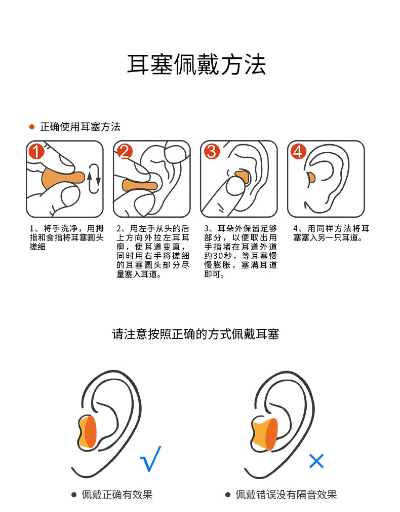 BDS Noise-Cancelling Earplugs for Factory Industrial-Grade Noise Reduction, Workshop Grinding, Sleeping, Small Ear Canal, Ear-Friendly, Sold by JD, Powerful Soundproofing Device EC1001A 9