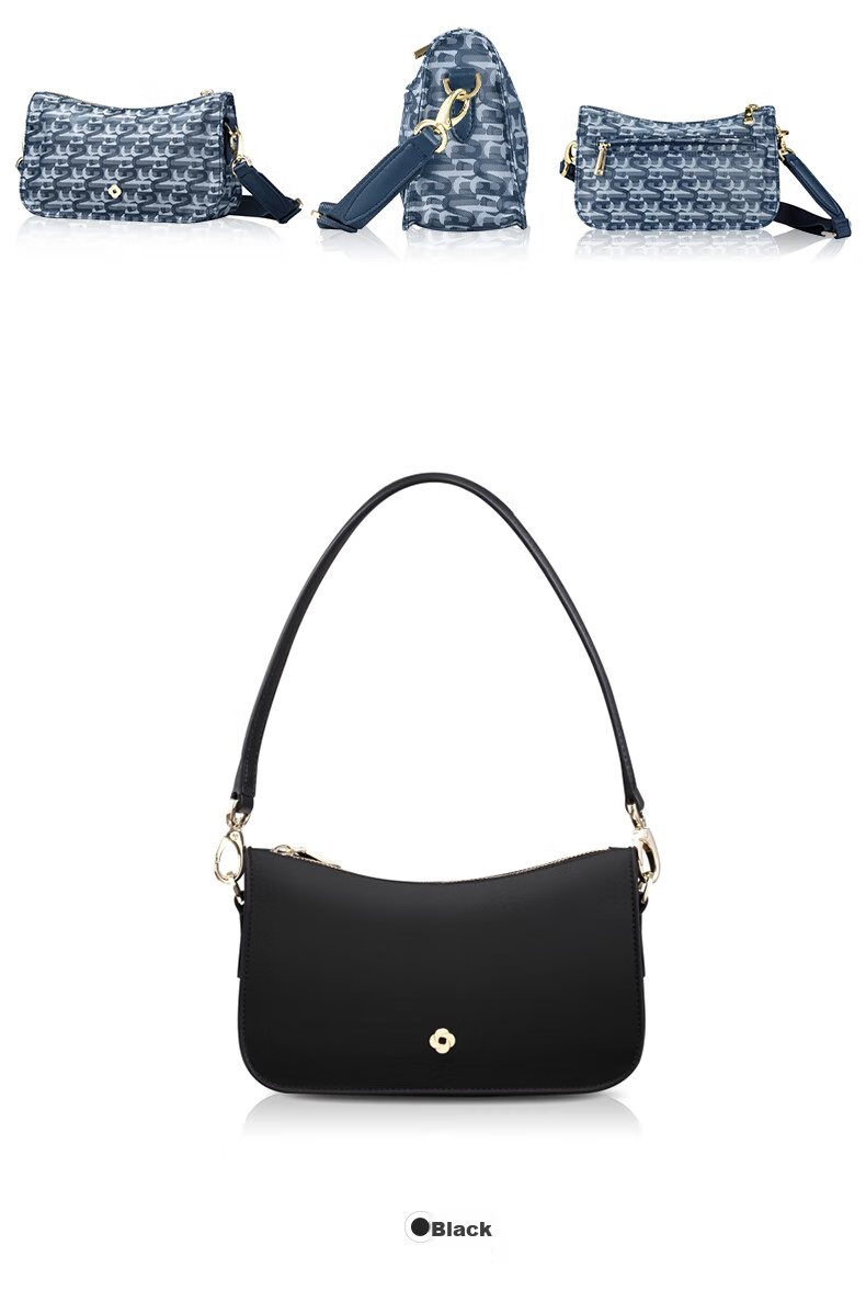 Xinxiuli Fashion Women's Handbag, Commuter Shoulder Crossbody Tote Bag NO3, Black, Birthday Gift for Girlfriend 11