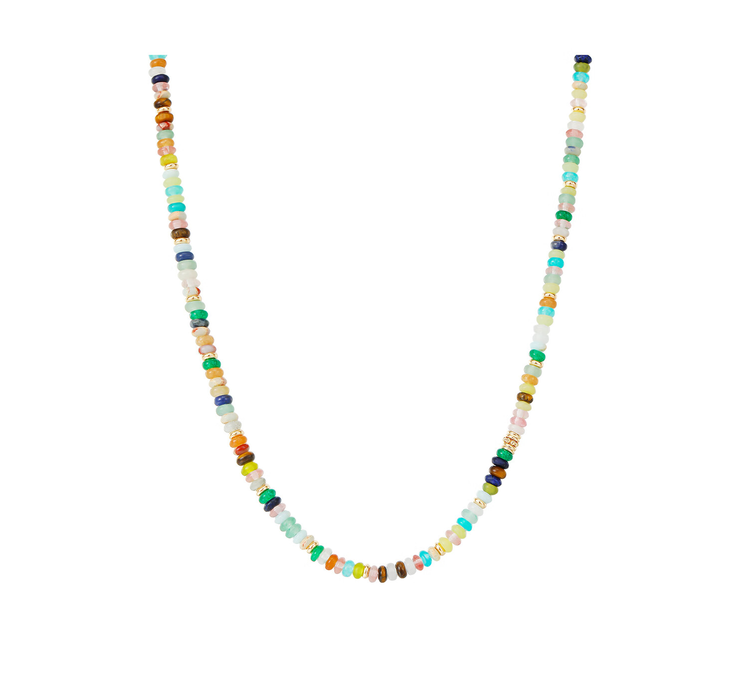 Arsis [Celebrity Style] Secret Garden Rainbow Guardian Beaded Necklace, Fashionable Women's Necklace, Birthday Gift for Girlfriend 27