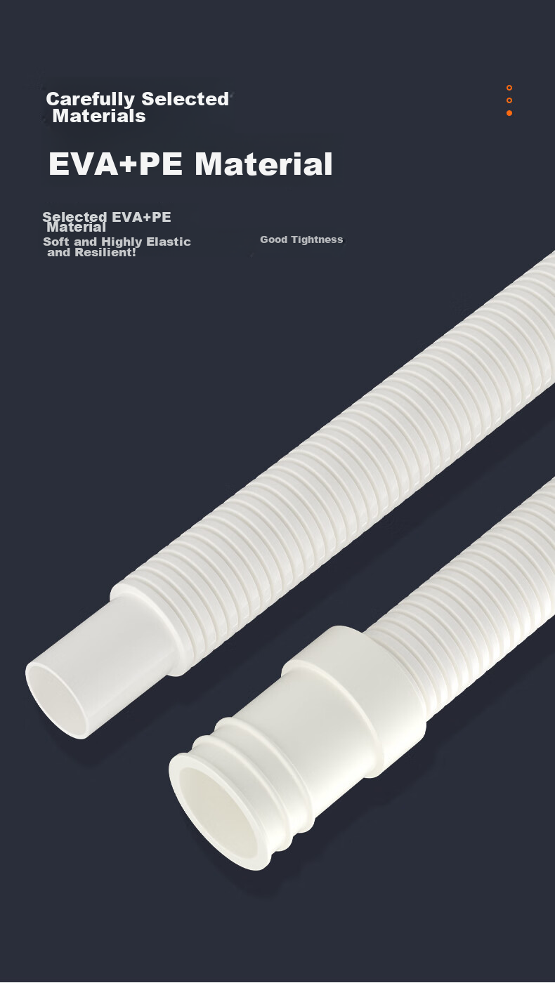 Muvi Air Conditioner Drainage Pipe Extension Tube, Anti-Aging Outdoor Unit Condensation Drip Water Hose Drainage Pipe, 3 Meters 9