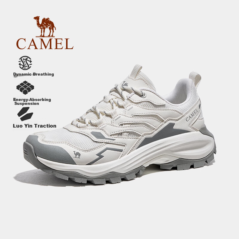 CAMEL [Buyu PRO] Outdoor Hiking Shoes for Men And Women, Breathable Casual Shoes, Non-Slip Wear-Resistant Sports Footwear