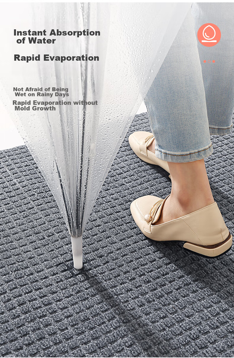 Dajiang Entrance Mat, Commercial Use for Tea Room, Cuttable And Customizable, Outdoor Doormat, 60x90cm 9