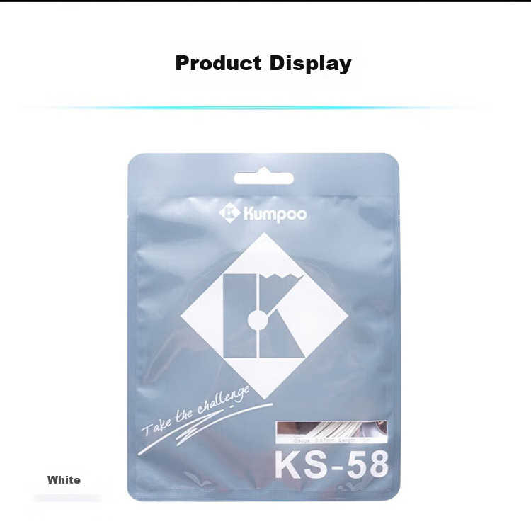 KUMPOO Badminton Racket String, High Elasticity, Durable, Ball Control, KS-58 KUMPOO String KS58, High Elasticity, Durable, Royal Blue 7
