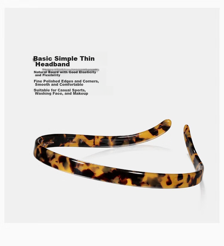 She's Fashionable Versatile Hair Band, Vintage Tortoiseshell Color Headband, Birthday Gift for Girlfriend 11