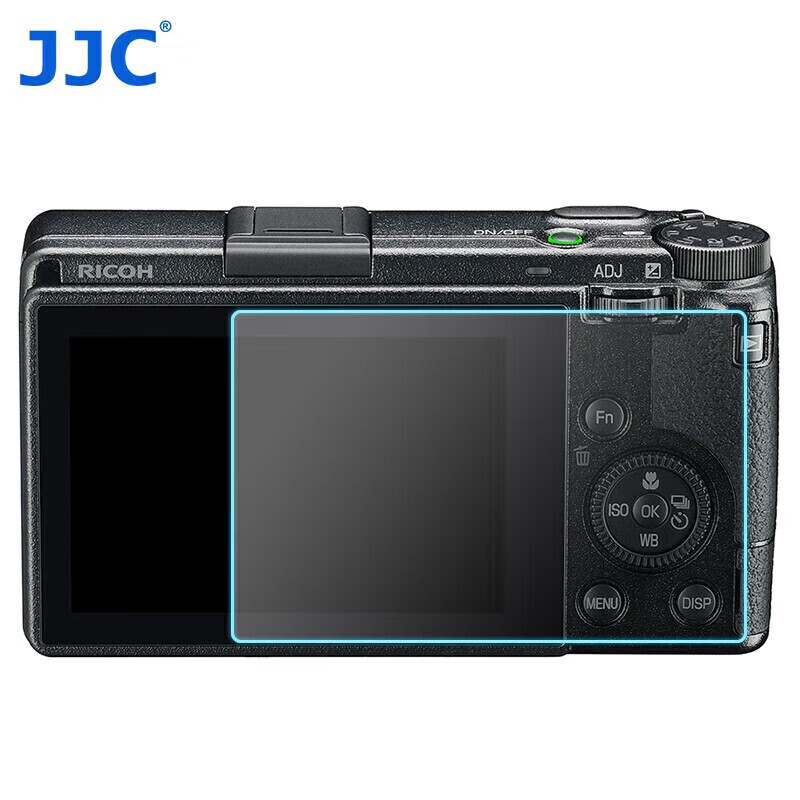 Защитная пленка JJC GSP-GRIII из закаленного стекла для камеры RICOH GR3x и GR3, аксессуары для цифровой камеры
