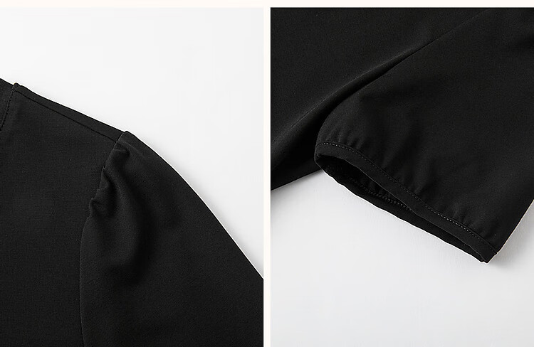 Dme [Sophisticated Sister Dress] Summer Commute Round Neck Roman Cotton Petite Umbrella Skirt Knitted Dress Women's Mid-Length 9