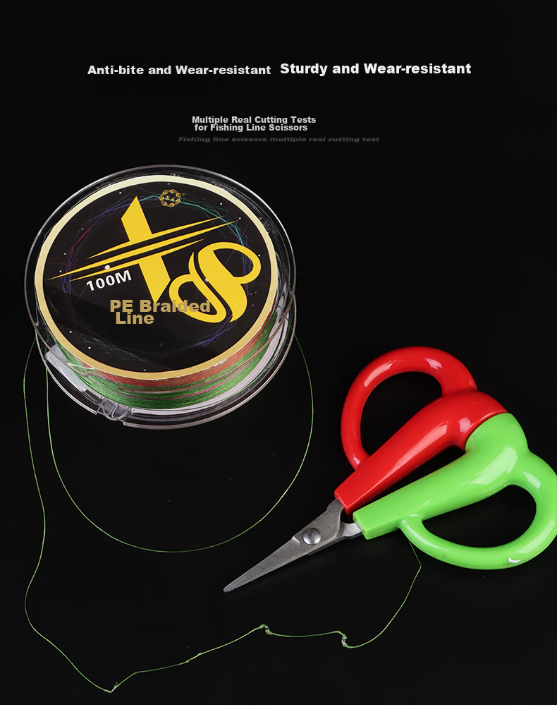 Xionghuo Fishing Line, 8-Strand PE Power Braid Line, Size 0.8, 100 Meters, Lure Rod Casting Rod Main Line, Ultra-High Tensile Strength Competitive Fishing Line 9