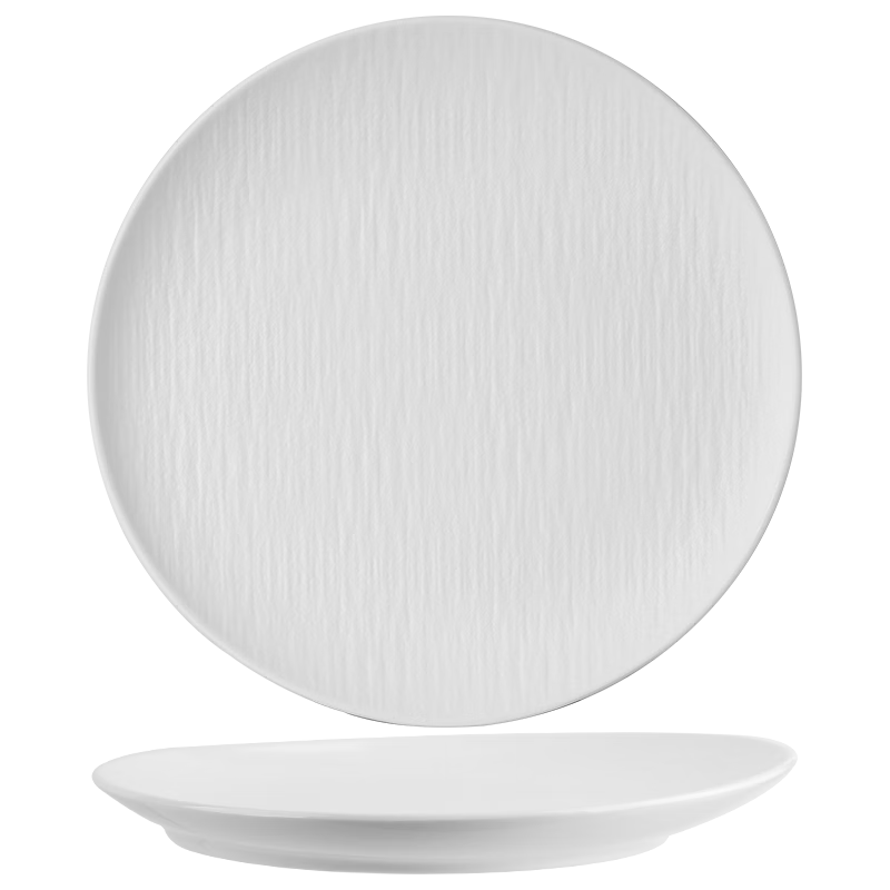 Banwushenghuo Steak Plate, Western Dinner Plate, Ceramic Plate, Home Luxury High-End Feel, Western Tableware, Pasta Plate, Steak-Specific Plate