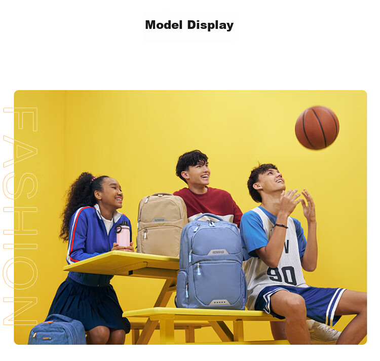 American Tourister Backpack Travel Bag Sports Bag Large Capacity Commuter Laptop Bag Upgraded Version Celebrity Edition QI5 Dark Blue 9