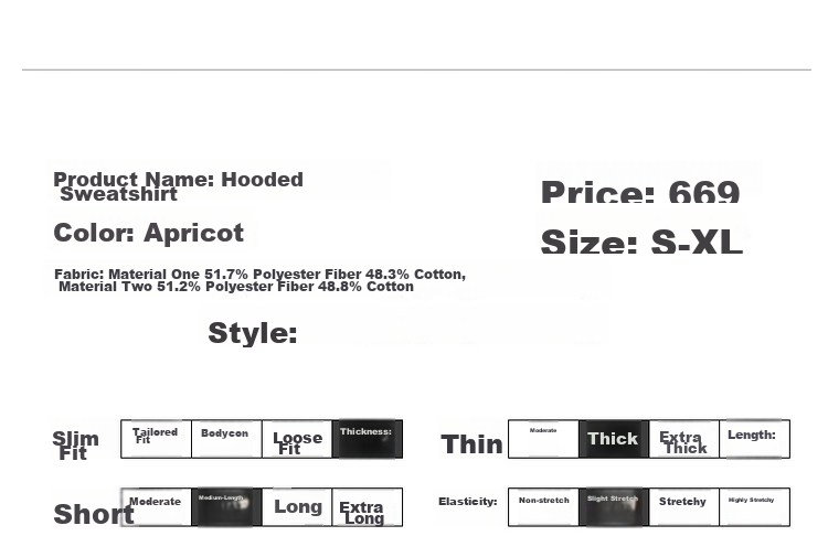 Dme [Split-Style Craftsmanship] Spring And Autumn Hooded Loose Casual Slightly Elastic Long-Sleeve Women's Sweatshirt, Light Water Green, S 30