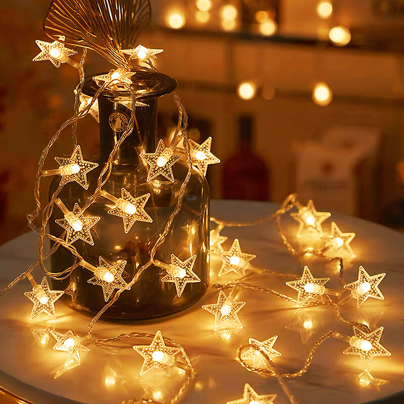 Duomeiyi Colorful Light Atmosphere Lamp, Birthday Scene Decoration, String Lights, Outdoor Waterproof Starry Sky LED Lights for Chinese New Year
