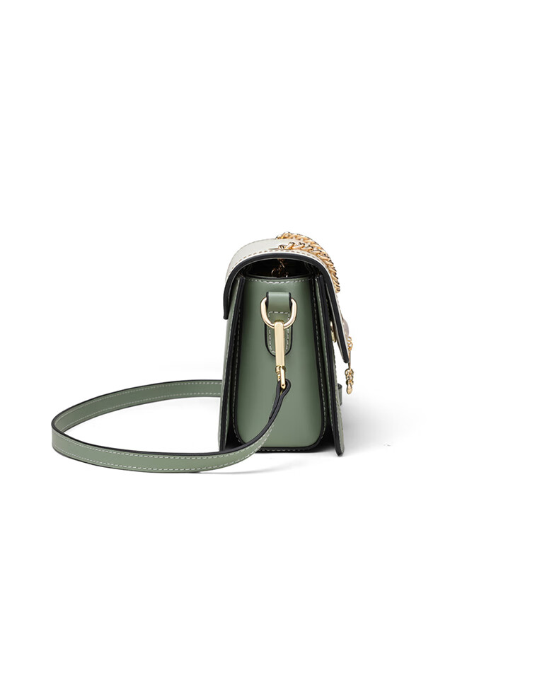 C.BANNER Leather Handbag, Women's Crossbody Bag, Shoulder Bag, Small Square Purse, Practical High-End Light Luxury Birthday Gift for Girlfriend on May 20 10