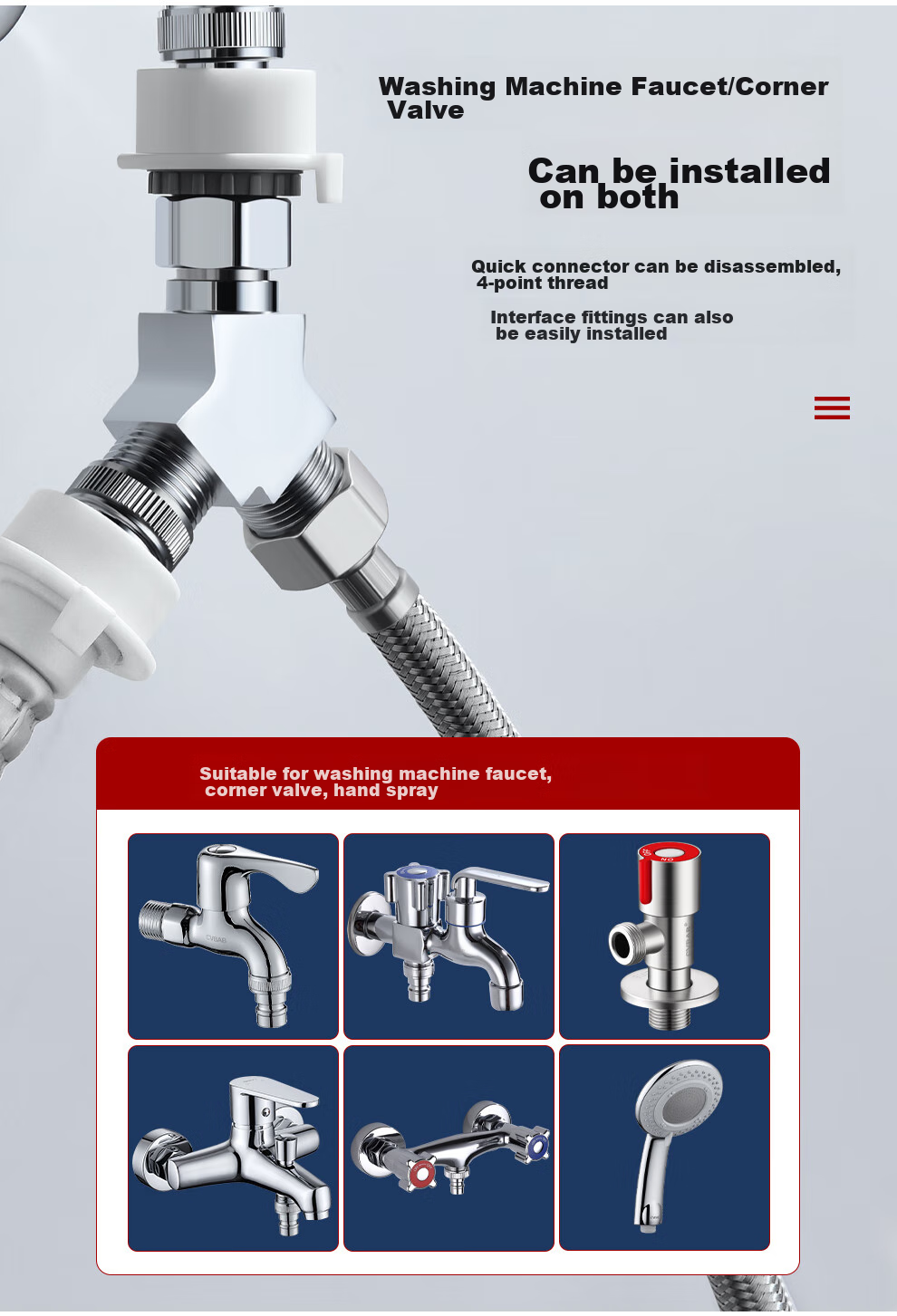 CVBAB Toilet Seat Offset Adapter 10CM Drain Pipe Relocation for 110MM Diameter CV-Y100 13