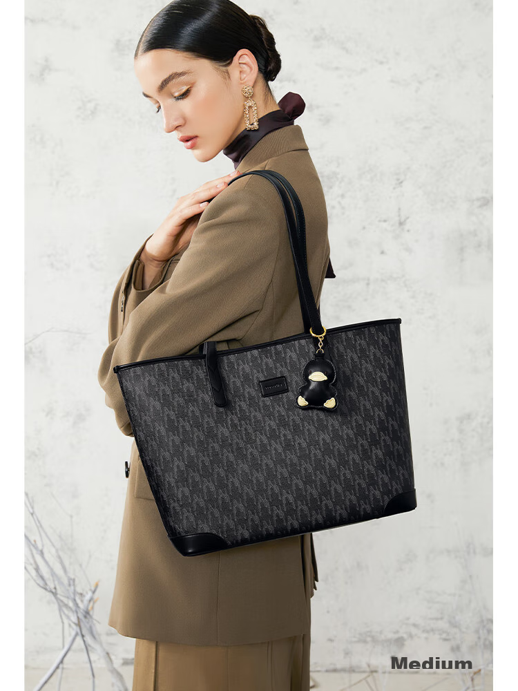 NUCELLE Women's Handbag 2026, Light Luxury Niche Duck Tote Bag, Large Capacity, Commuter Shoulder Bag for College Students, Gift for Wome 26