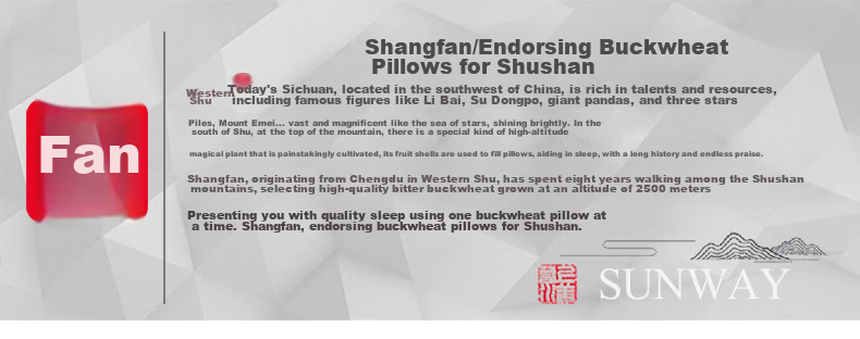 Shangfan All Buckwheat Pillow, Buckwheat Hull Pillow Core, Cervical Pillow Core, Pure High Mountain Bitter Buckwheat Hull Pillow 1