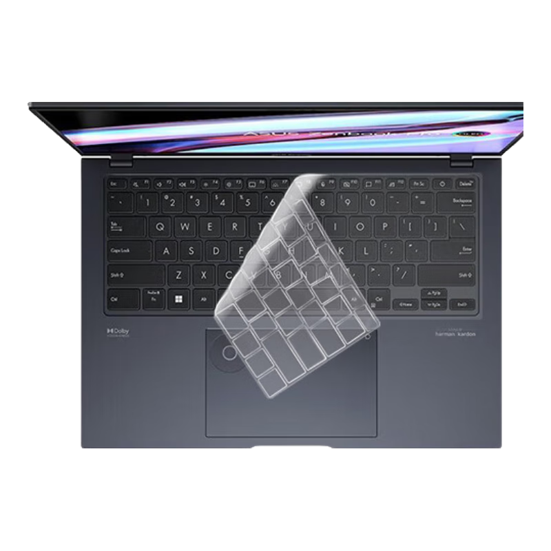JPLAYER Keyboard Protector for ASUS ROG Zephyrus G14 Flagship Edition 2024/23, ROG Zephyrus Pro 14 2023 Model, ROG Zephyrus 14-Inch Laptop TPU Protective Film