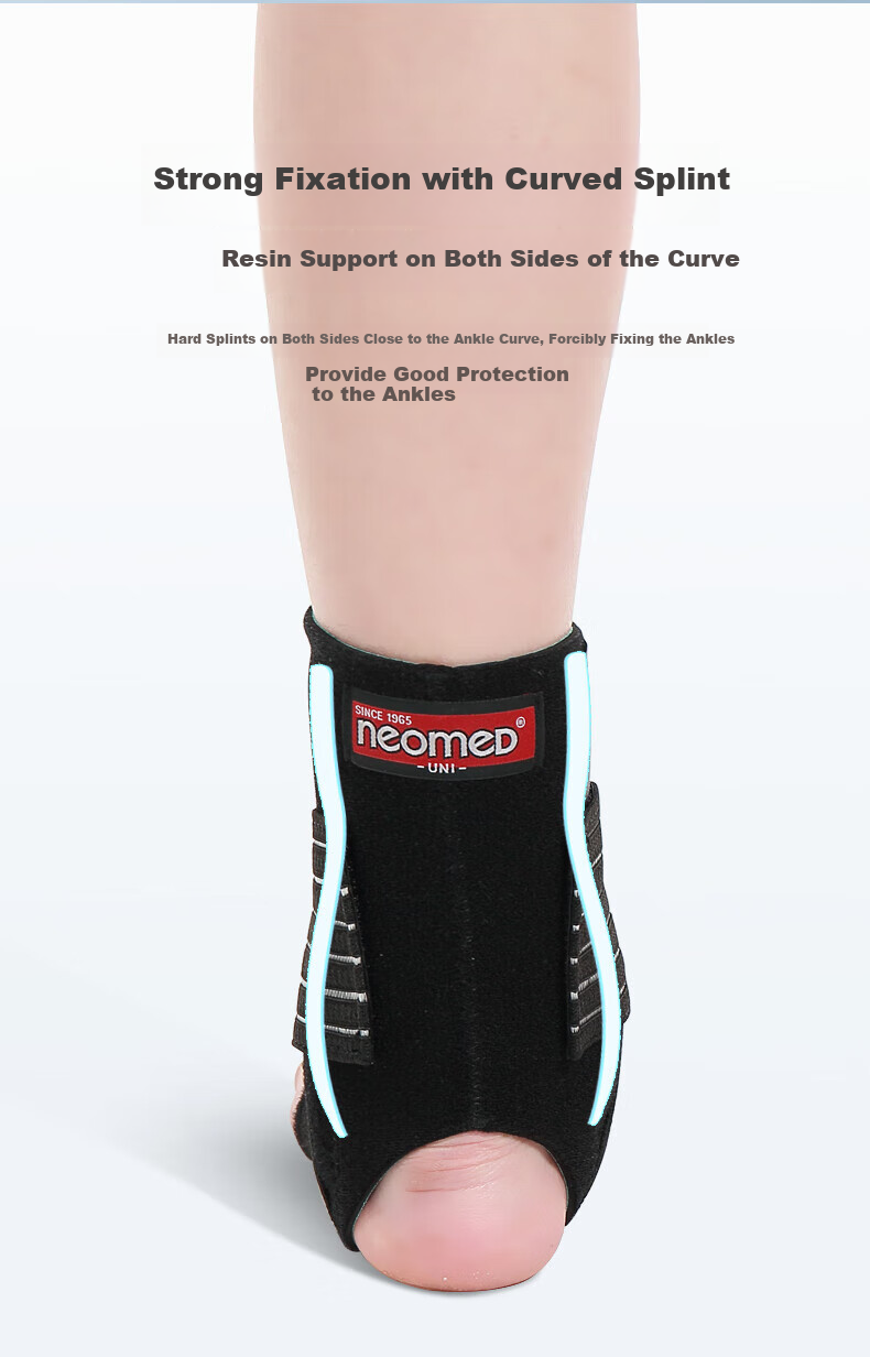 AURBOSHI Korean Imported Medical Ankle Brace, Prevents Sprains, Post-Injury Recovery Fixation Support, Ankle Protection for Men And Women, Fracture Rehabilitatio 4