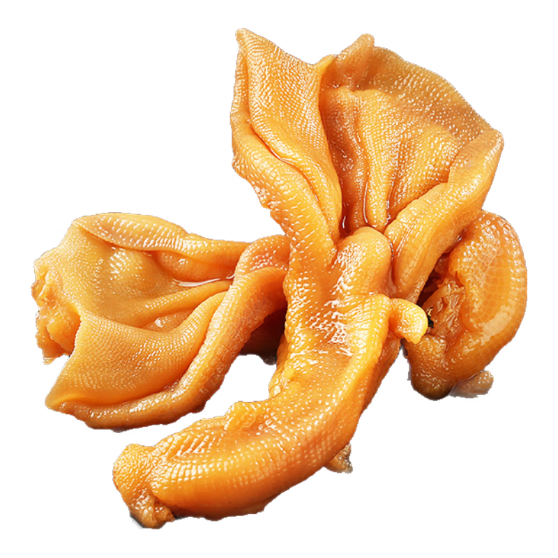 百草味去骨鸭掌泡椒味125g 鸭爪熟食卤味休闲零食零食解馋网红小吃