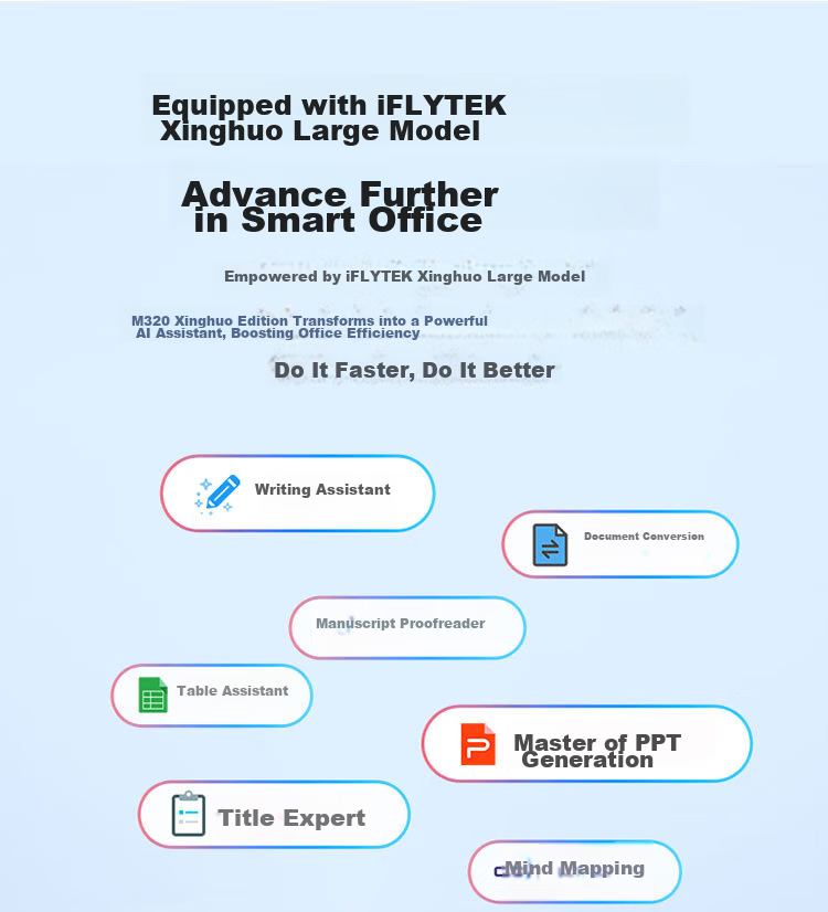 IFLYTEK Mouse Lite-M320 Starlight Edition [Slim] Bluetooth Mouse Wireless Mouse Sold by JD Smart Voice Mouse Quiet Office Mouse White 2