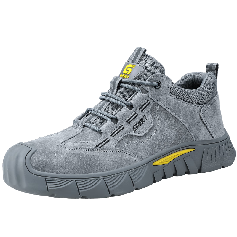 JUNBU Safety Shoes for Men, Electrician Insulated 10KV, Anti-Smashing, Puncture-Resistant, Lightweight Comfortable Work Safety Shoes 0266FKV Size 41