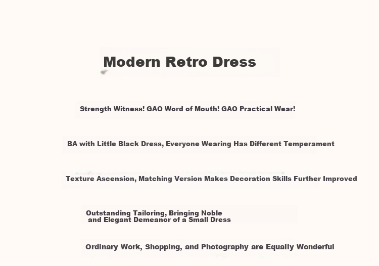 Dme [Modern Women] Spring And Autumn Commuter Round Neck Slim-Fit Three-Quarter Sleeve Elegant Midi Dress for Wome 1