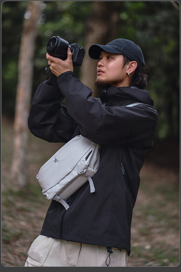 GYXX Polar Star Crossbody Bag for Men And Women, DSLR Mirrorless Camera Bag, Casual Travel Lightweight Shoulder Bag 27