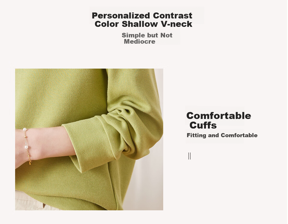 Chushen Women's Autumn And Spring Sweatshirt with Lapel Collar, Contrasting Color Splicing Design, Letter Embroidery, Casual Long-Sleeve Top S13KW1744 5