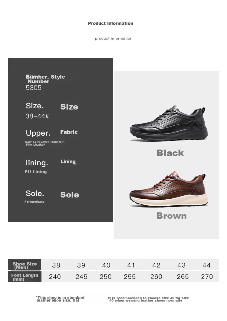 CARTELO Genuine Leather Men's Shoes, Business Casual Sports New Style for Autumn And Winter, Soft Thick-Soled Versatile Commuter Work High-End Black 17