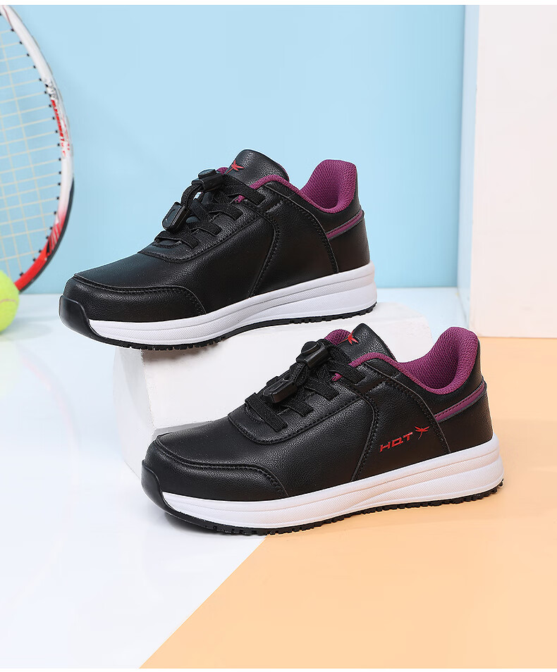 Red Dragonfly Brand Women's Middle-aged and Elderly Soft Sole Comfortable Mom Shoes Outdoor Walking Sports Casual Shoes WXB330331 8