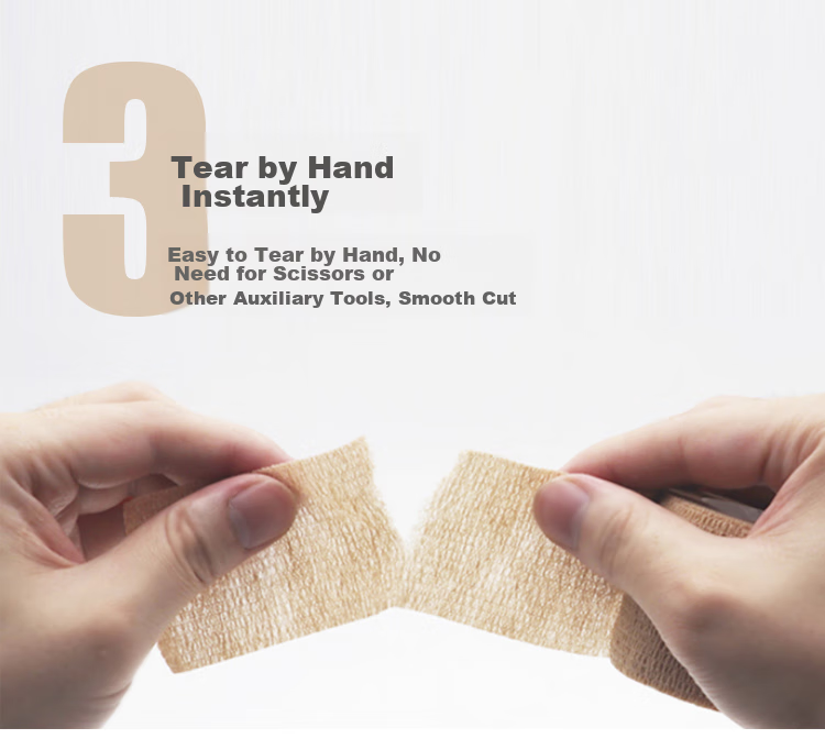 Chidong Elastic Self-Adhesive Bandage for Hand Protection, Boxing Leg Wraps, Hand And Ankle Support, Sports Elastic Bandage, 9 Rolls, 5cm X 4.5m 8