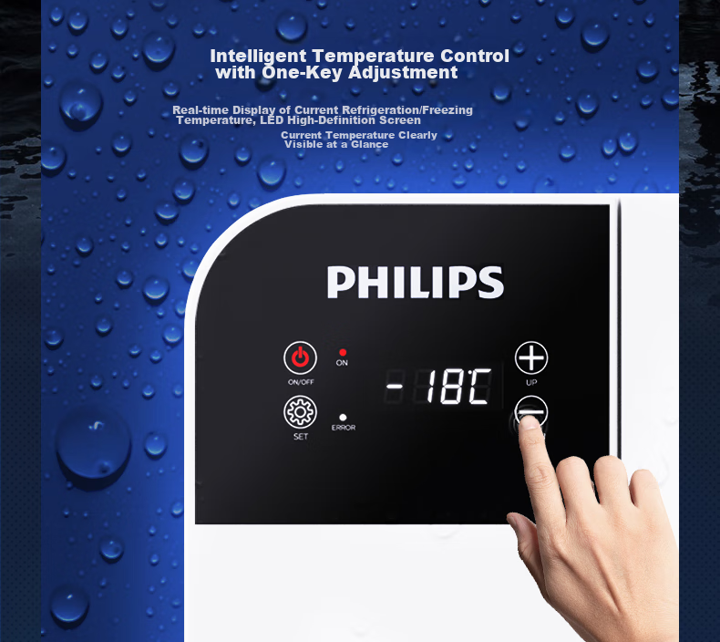 PHILIPS Car Compressor Refrigerator, Portable Fridge for Car And Home Use, Refrigeration And Freezing, TB5101, Outdoor And Home Appliance 17
