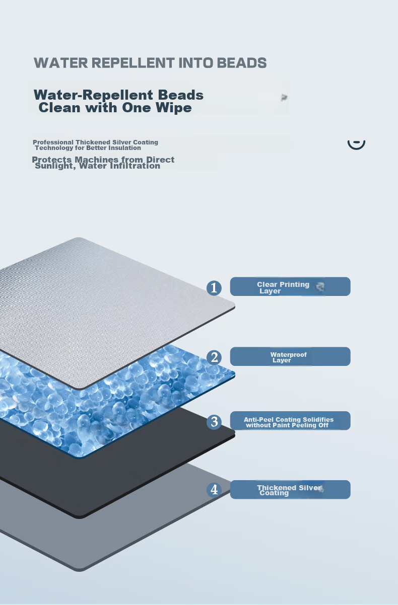 Shuangwei Washing Machine Cover, Pulsator Washing Machine Cover Cloth, Washing Machine Dustproof Waterproof Sun Protection Cover Dustproof Sleeve, Suitable for 7-10 Kg Universal Size, Striped Deer XBTWL21 6