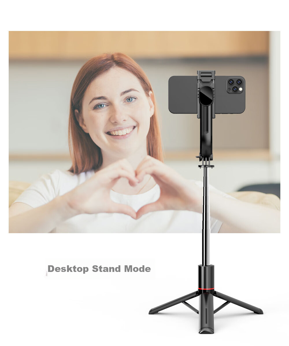 Selfieshow F06 1.3-Meter Selfie Stick, Portable Universal Handheld Selfie Stick, Travel-Friendly Phone Photography Stand, 360-Degree Rotating Photo Stand for Concerts 14