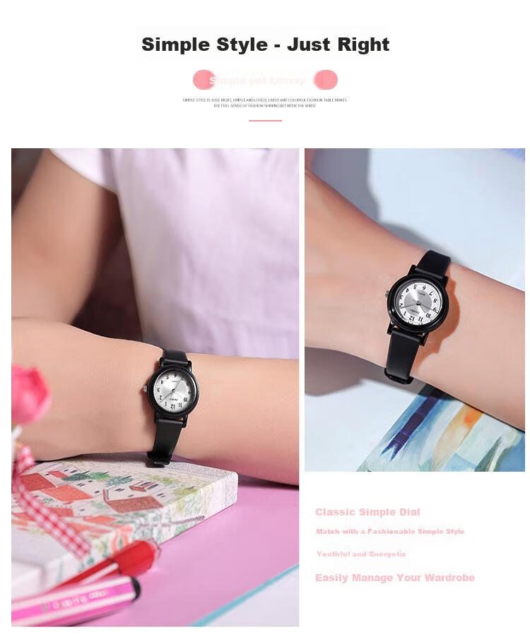 SKMEI Student Watch Quartz Analog Time-Only Exam Watch for Middle and High School Students Model 2532 2