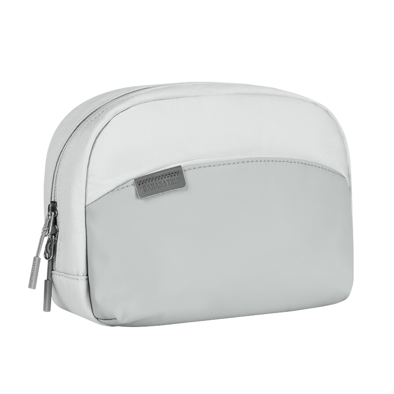 BANANA TRIP Toiletry Bag, Large Capacity Portable Travel Organizer for Business Trips, Gym, Swimming, And Cosmetics Storage, Cloud Gray