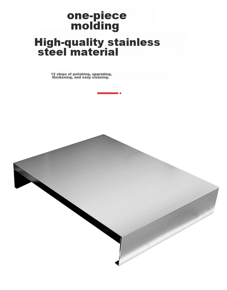 Canjiangjun [Thickened Version] Stainless Steel Gas Stove Cover Plate, Induction Cooker Stand, Multifunctional Stove Shelf 3