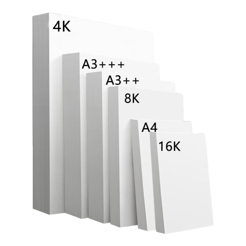 Doton 180g 4K Dutch White Card Paper 50 Sheets Glue Binding Machine Binding Book Cover Paper Handmade DIY Drawing Printing