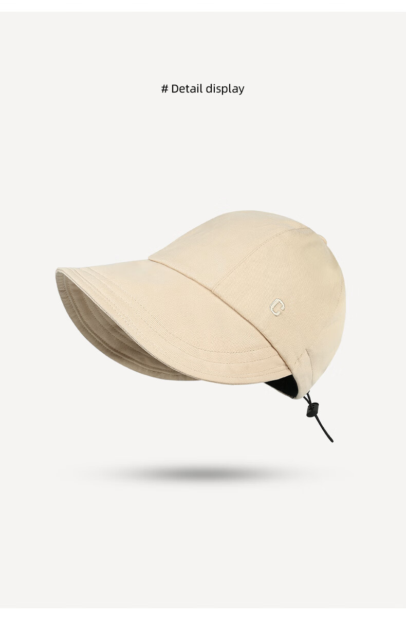 CACUSS Women's Sun Hat, Breathable Wide Brim Ice Silk UV Protection Outdoor Cycling Visor Cap 33