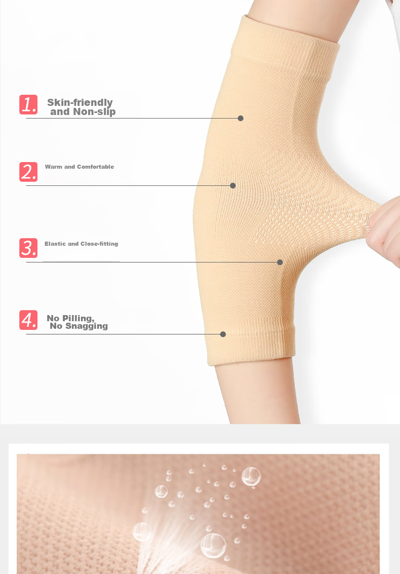 Chidong High-Elastic Sports Elbow Pads, 2-Pack, for Basketball And Badminton, Breathable Elastic Arm Guards, Fitness Elbow Protectors, for Men And Women, Black 4