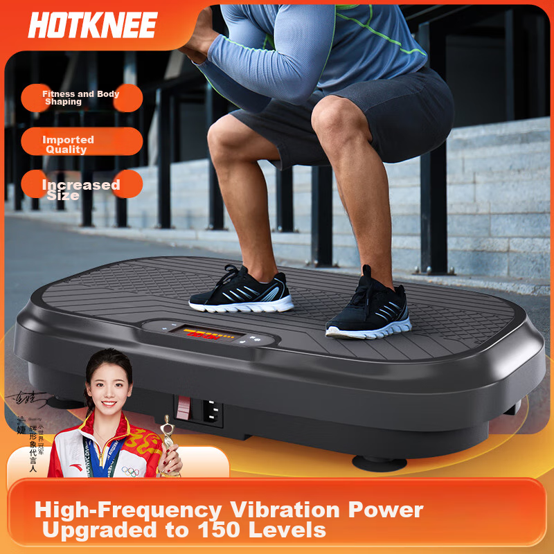 HOT KNEE Fat-Burning Machine, Vibration Slimming Device for Belly Fat Reduction, Shaker Machine, Lazy Person's Rhythm Machine, Weight Loss Equipment, Home Fitness Equipment
