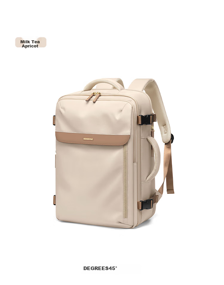 POLO Backpack for Women, Travel Luggage, Large Capacity Suitcase, 17.3-Inch Laptop Bag, Business Trip Travel Bag, Carry-On Approved 22