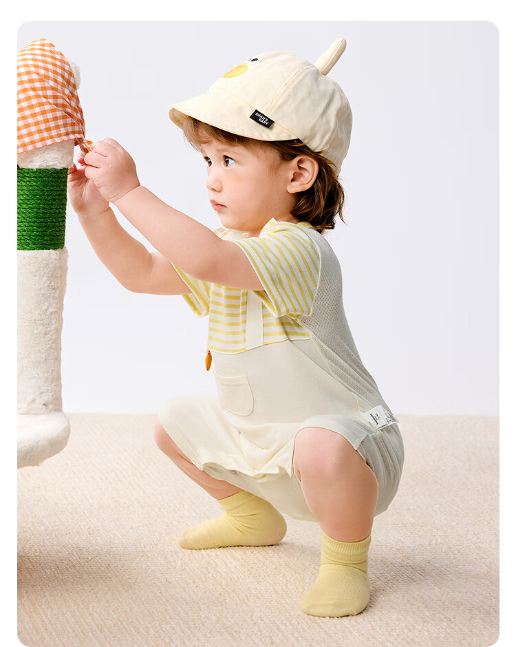 Balabala Baby Newborn Romper Jumpsuit Outfits Summer 2025 [Mall Same Style] 200225120201 12