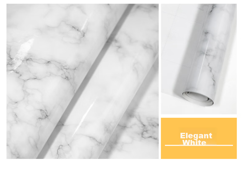 Modouyu Kitchen Oil-Proof Sticker, Cabinet Sink Moisture-Proof Sticker, Tile Renovation Sticker, Marble Countertop Heat-Resistant Protective Film 9